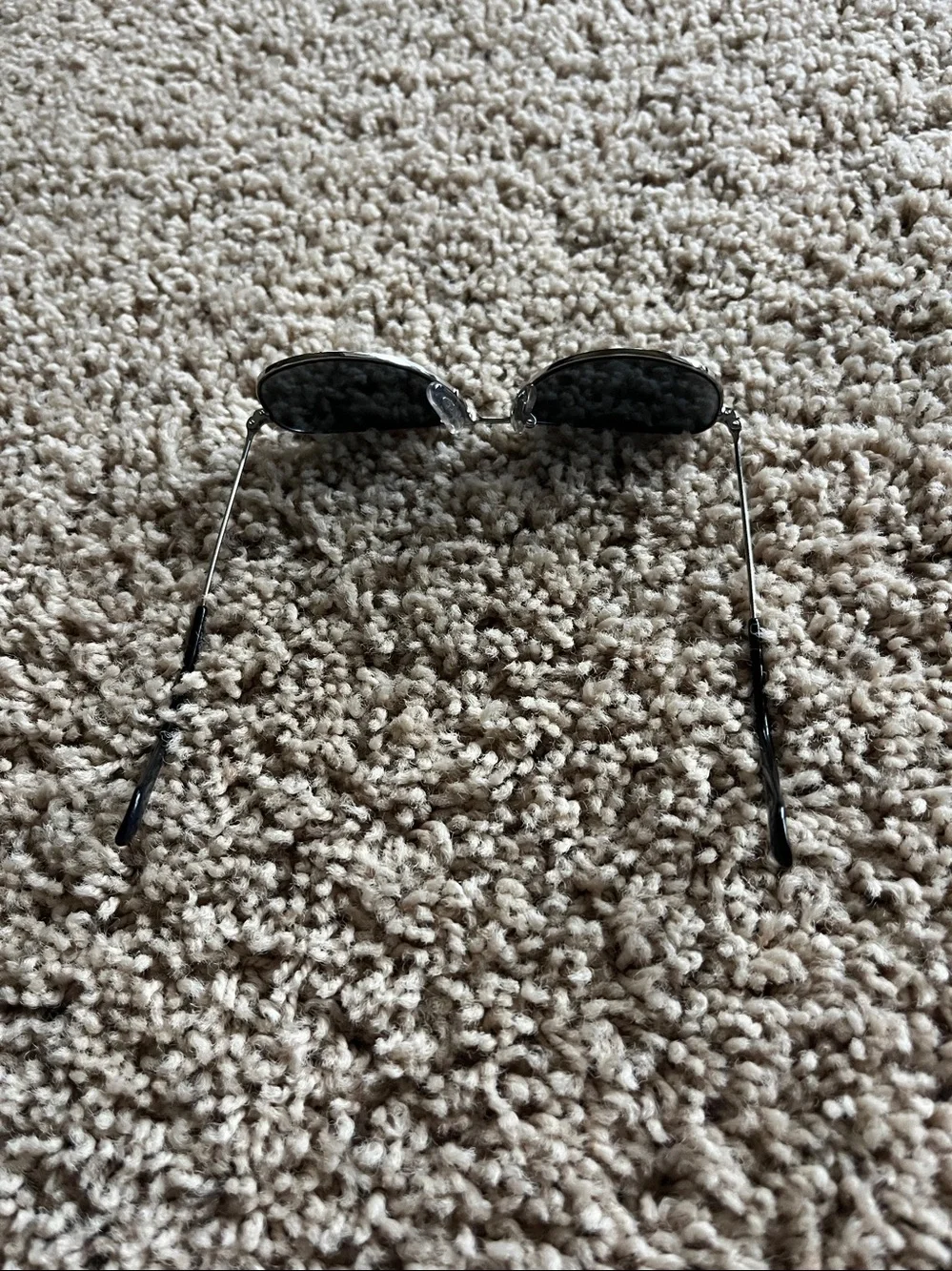 Ray-Ban Kids Silver Frame Black Lenses Sunglasses